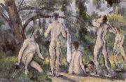 Paul Cezanne Six Women Germany oil painting artist